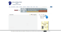 Desktop Screenshot of lawofattractionatoz.com